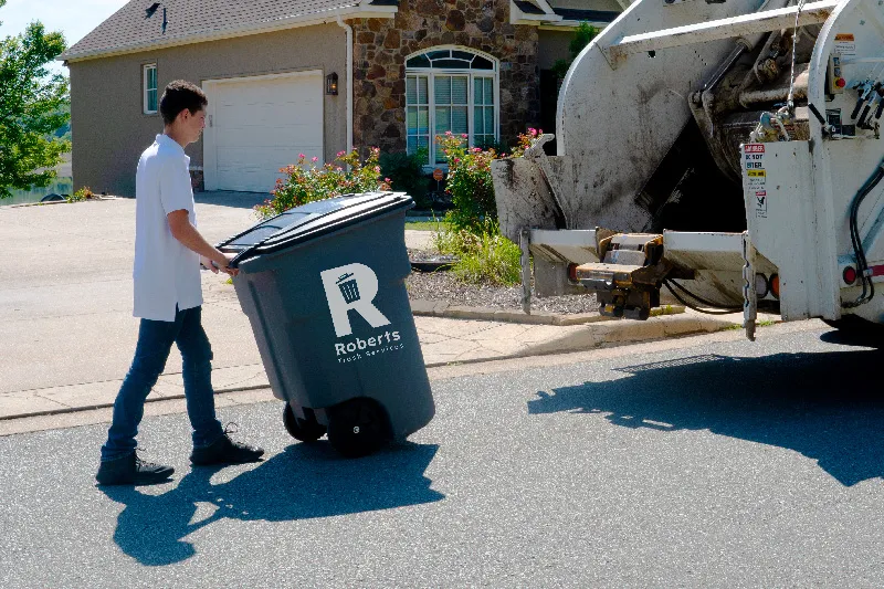 Image showing Roberts Trash Services staff